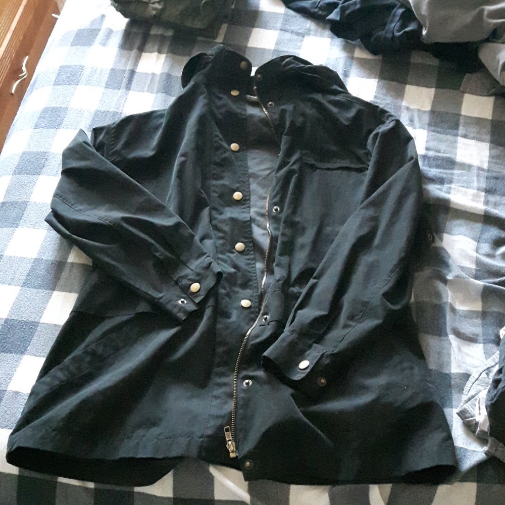Black long jacket